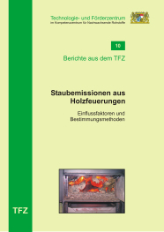 Cover Bericht 10 - Staubemissionen aus Holzfeuerungen - Einflussfaktoren und Bestimmungsmethoden