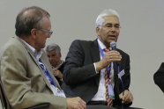 Dr. Bernhard Widmann, Leiter des Technologie- und Förderzentrums, beim Katholikentag in Regensburg am 30. Mai 2014