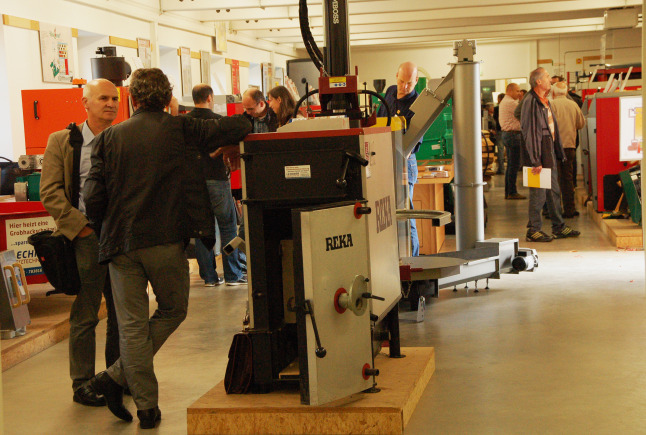 Dauerausstellung Biomasseheizungen im SAZ