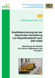 Cover TFZ-Bericht 41: Qualitätssicherung