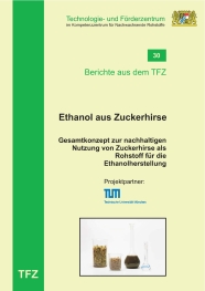 Cover Bericht 30 - Ethanol aus Zuckerhirse