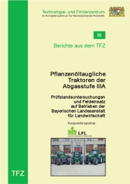 Cover Bericht 32 - Pflanzenöltaugliche Traktoren der Abgasstufe IIIA