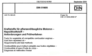 Deckblatt der Norm DIN 51605 (September 2010)