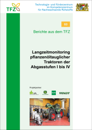 Das Bild zeigt das Cover des TFZ-Bericht 60 über das Projekt MoniTrak