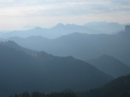 Blick vom Berggipfel