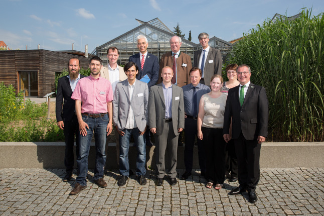 Gruppenbild der Experten von ExpRessBio - der "Expertengruppe Ressourcenmanagement Bioenergie in Bayern" 