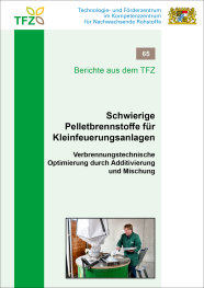 Cover TFZ-Bericht 65 - Schwierige Pelletbrennstoffe