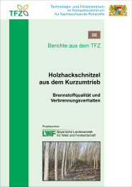 Cover des TFZ-Bericht 56: Hackschnitzel aus dem Kurzumtrieb