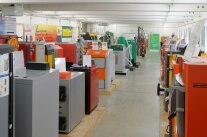 Überblick über die Kesselausstellung des TFZ