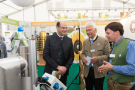 Albert Füracker, Dr. Bernhard Widmann und Dr. Hans Bachmaier im Gespräch. 