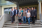 Die Mitarbeiter der teilnehmenden Firmen und Institutionen beim ersten gemeinsamen Treffen der Forschungskooperation.