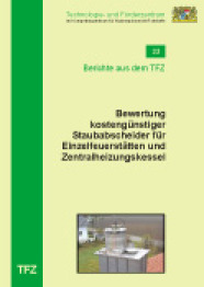 Cover Bericht 23 - Bewertung kostengünstiger Staubabscheider für Einzelfeuerstätten und Zentralheizungskessel