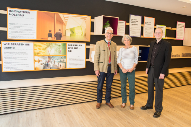 Dr. Bernhard Widmann, Annette Hartmann und Dr. Lutz Engelskirchen