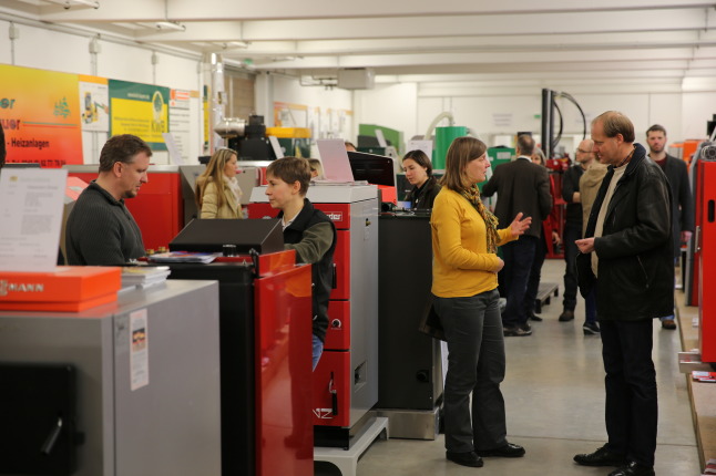 Dauerausstellung Biomasseheizungen